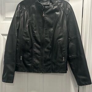 NWOT Black Leather Jacket